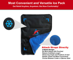 Versatile Ice Pack for Athletes with Hot/Cold Therapy for Pain Relief and Fast Recovery