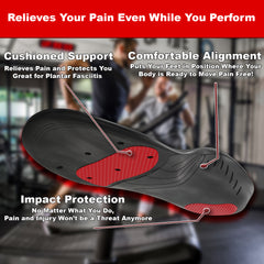 Orthotic Shoe Insoles with Cushioning for Pain Relief and Protection of Feet and Ankles