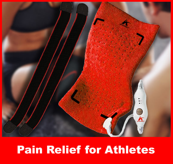 Heat Pad for Athletes - Pain Relief, Rehab, Relax and Recovery